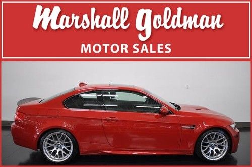 2011 bmw m3 coupe red/black and red 2 tone 6 speed only 19,900 miles
