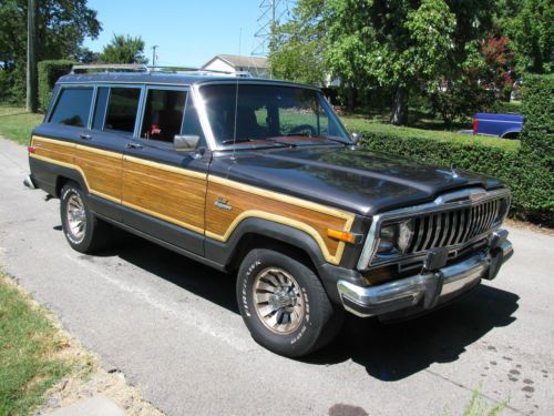 1986 jeep grand wagoneer base sport utility 4-door 5.9l