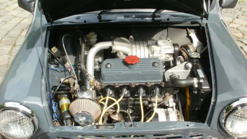 Morris mini cooper pickup  100% rebuilt, 1300cc w/bmw mini supercharger