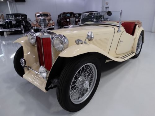 1946 mg tc roadster, extensive cosmetic and mechanical freshening!