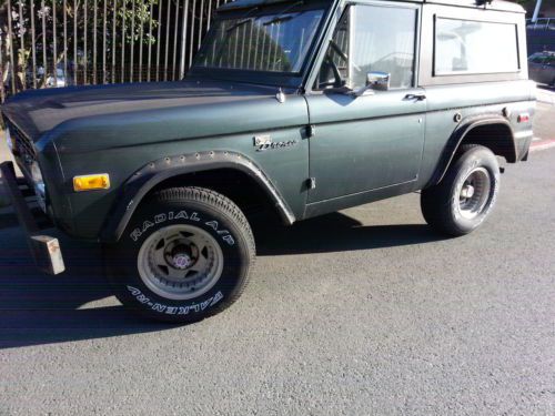 1973 early ford bronco sport