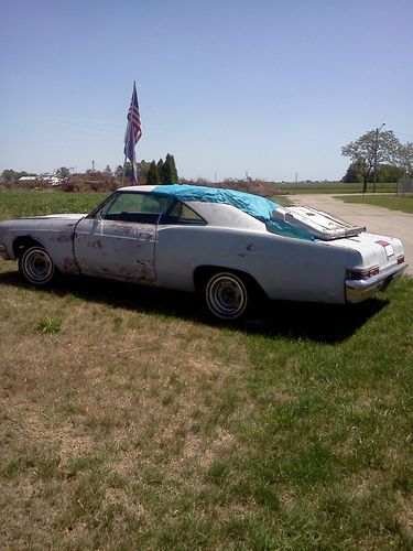 For sale is a 1966 impala ss project car for you to make your own