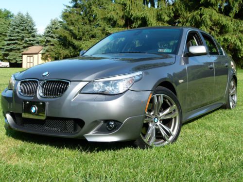 2009 bmw 535xi m5 rims, fully loaded, nav, leather, everything