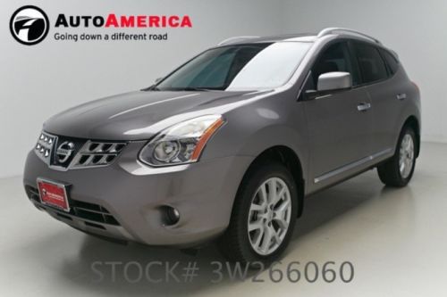 2011 nissan rogue sl awd 24k low miles nav htd leather sunroof clean carfax