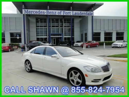 2012 mercedes-benz s550, panoroof,amg sportplus1,p2,cpo unlimited mile warranty!