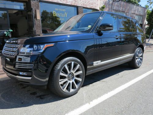 35 mile-2014 range rover lwb supercharged autobiography!