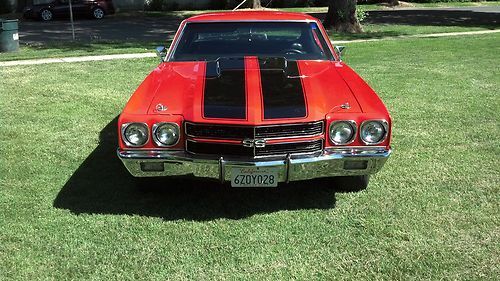 1970 chevrolet chevelle ss 396 a/t with a/c