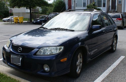 2002 mazda protege5 5spd ice cold ac -- moving must sell