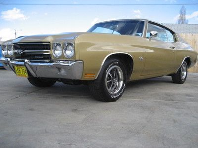 1970 chevrolet chevelle ss396 4 speed, all # match, 34k orig miles, all docs