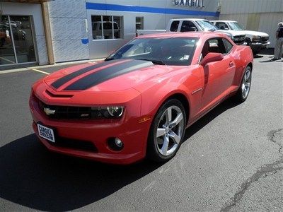 Chevy 6.2l v8 ss 6-speed manual leather hud alloys orange and black we finance!