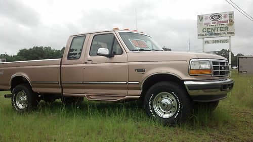 1997 ford f-250 7.3l  powerstroke diesel 4x4, super cab long bed
