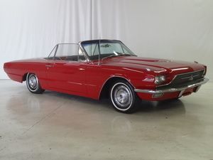 1966 ford thunderbird convertible leather automatic red ext black int