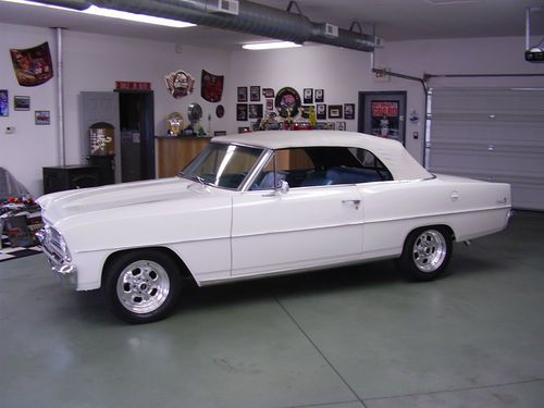 1966 nova convertible restomod, a very unique and one of a kind collector car!!