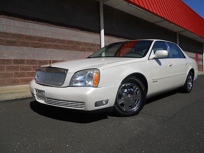 2003 cadillac deville pearl white!! full service history!! well maintained!!