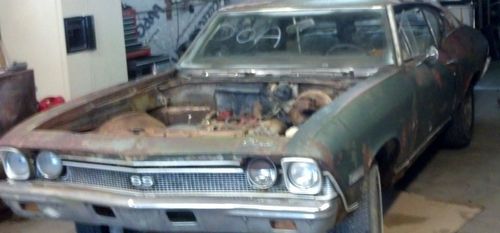 1968 chevelle ss-396 4-speed "barn find" 28,500 actual miles
