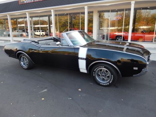 1968 oldsmobile 442 convertble 1 family owned matching numbers 400 tic toc tach