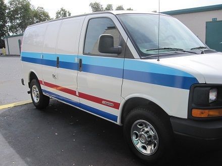 2005 chevy express 2500 cargo van, insulated