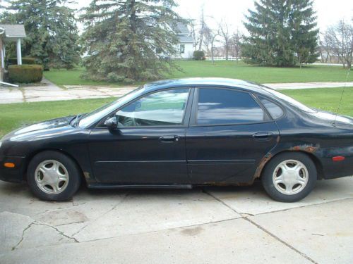 1998 ford taurus  project car   needs wiring help   parts car  motor and tranny
