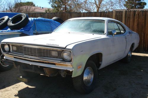 1970 plymouth duster rolling chassis
