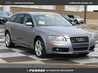 2008 audi a6 avant 120000k miles awd leather sun roof one owner heated seats