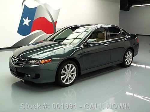2006 acura tsx automatic sunroof htd leather xenons 81k texas direct auto