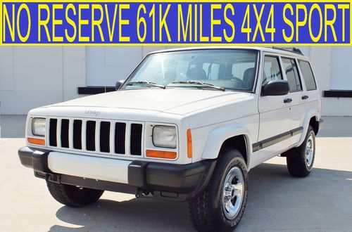 No reserve only 61k original miles 4x4 4.0l sport grand classic limited 00 99