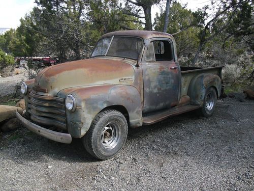 1951 chevy 1/2 ton truck rat rod patina