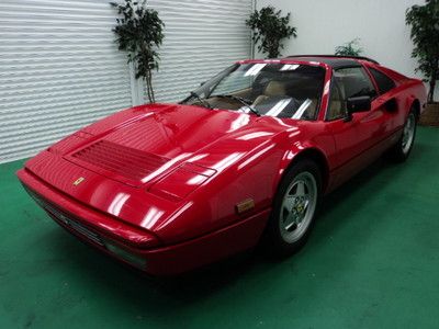1989 ferrari 328 gts only 18k miles no reserve auction!
