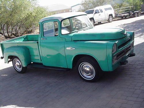 1957 dodge d100 pick up truck  '''real  original'''