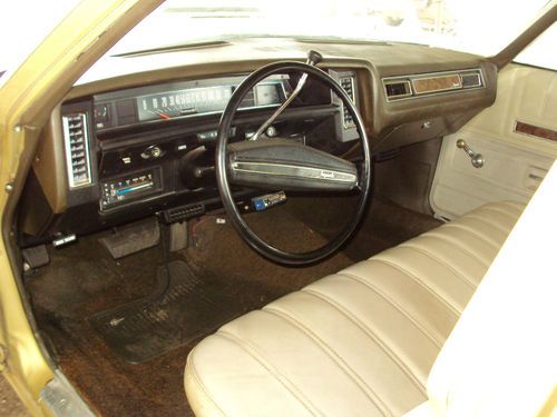 1972 chevrolet impala base hardtop 4-door 44k original miles