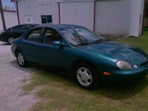 Perfect daily driver two-owner 1996 ford taurus gl sedan 4-door avg.~6k mile/yr