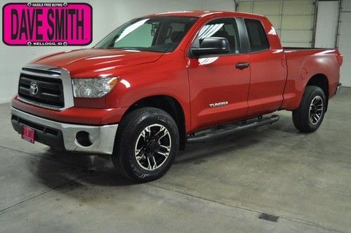 2012 red double cab 4wd short box auto cruise aux ac rear slider nerf bars!!!