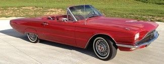 1966 ford t-bird convertible, almost completely restored, great condition!