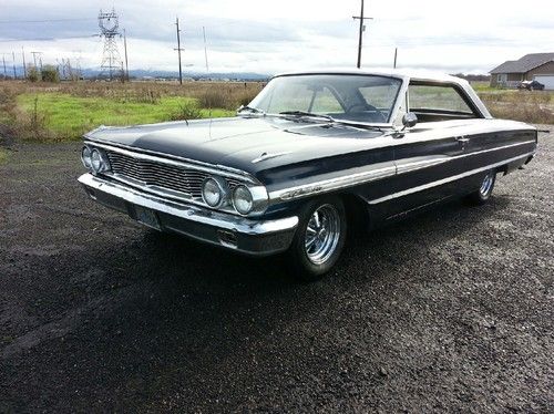 1964 ford galaxie 500 original radio, 2 door, nice daily driver, new upholstery