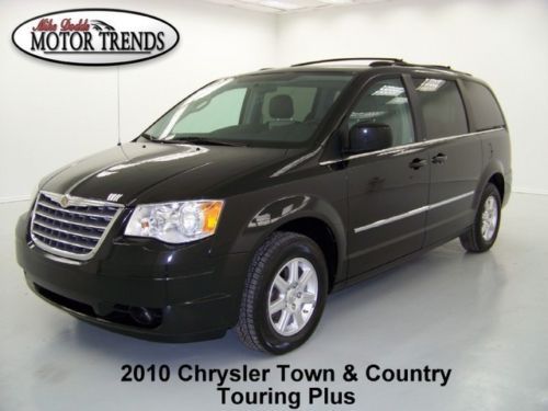 2010 touring dual dvd rearcam leather htd seats stow n go town and country 52k
