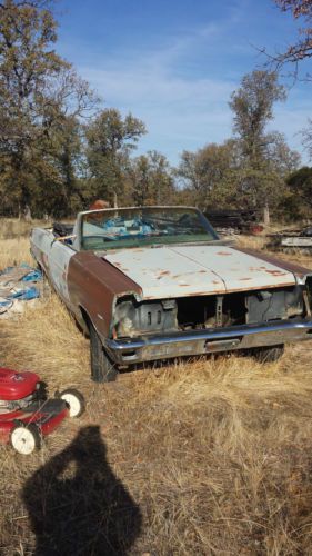 1966 ford fairlane gt convertible  project car