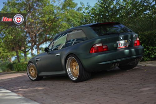 2000 bmw z3 m coupe -- 18&#034; hre wheels and tires -- 3m vinyl wrap -- kw coilovers