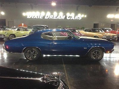Show quality cowl induction fact ac power frt disc 4-speed chevelle ss396