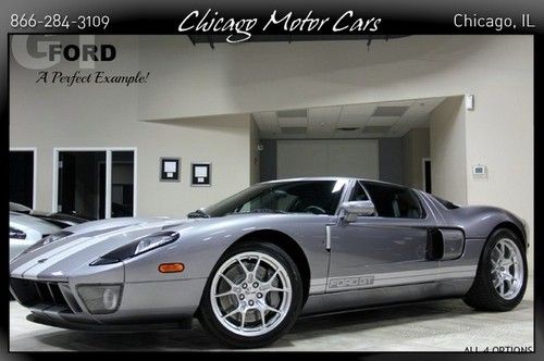 2006 ford gt all 4 options stripes mcintosh 1 owner perfect loaded serviced wow$