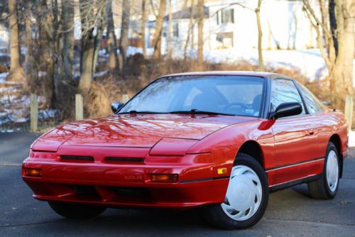 1990 nissan 240sx se fastback 5speed manual 1 owner 31k miles carfax clean rare