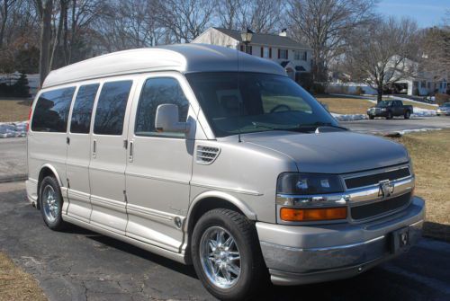 Conversion van, express van,custom van,luxury, explorer van,chevy van,awd van
