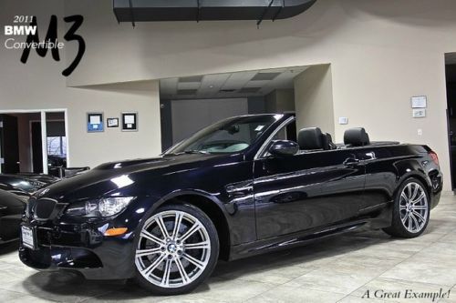 2011 bmw m3 convertible $81k+msrp navigation xenon cold weather premium loaded!