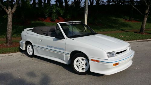 1991 dodge shadow convertible shelby csx