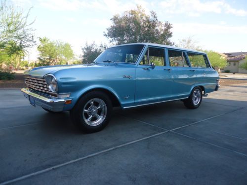 1964 nova chevy ii wagon, classic,hot rod,pro touring,woodie