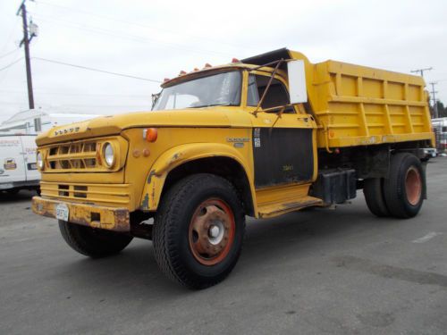 1968 dodge dump truck, no reserve
