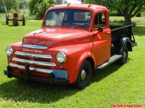 Survivor 1950 50 dodge b2c b-2-c 116 6 3/4-ton 5 window farm pickup truck