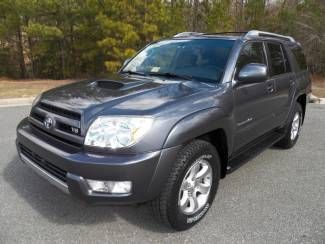 Toyota : 2005 4runner sport edition v8 4x4 s/roof 65k orig miles clean carfax