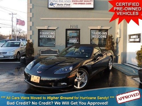 06 chevy corvette convertible navi leather heated bose xm low miles!