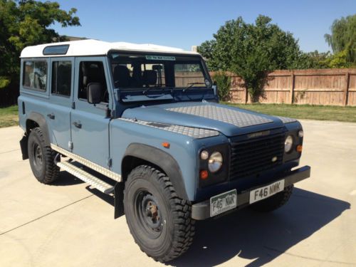 Land rover defender 110 rhd all original, full history since new, good condition
