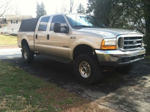 1999 ford f350 crew cab 4wd xlt 7.3 diesel (loaded w/ low miles)